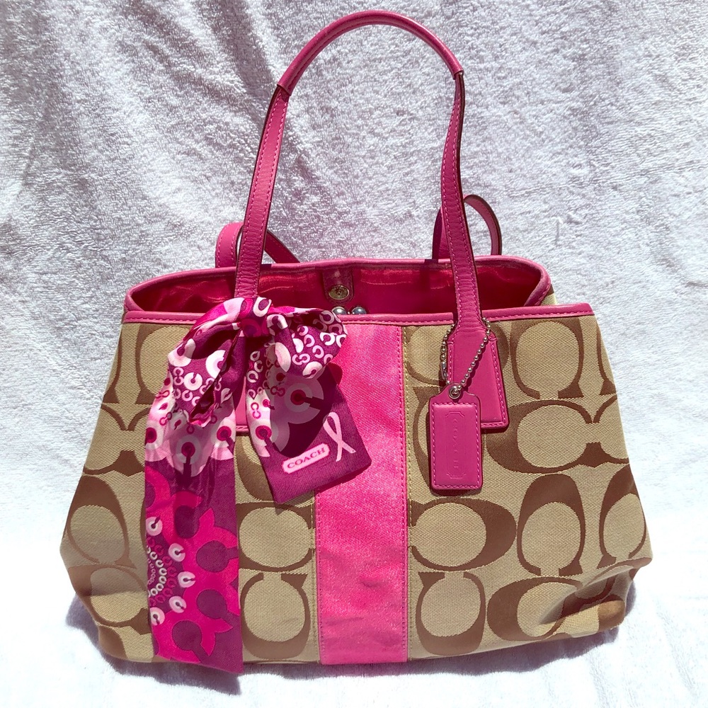 Two toned COACH bag/purse